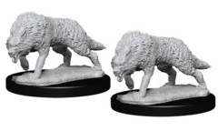 Timber Wolf - Wizkids Unpainted Miniatures (73553)